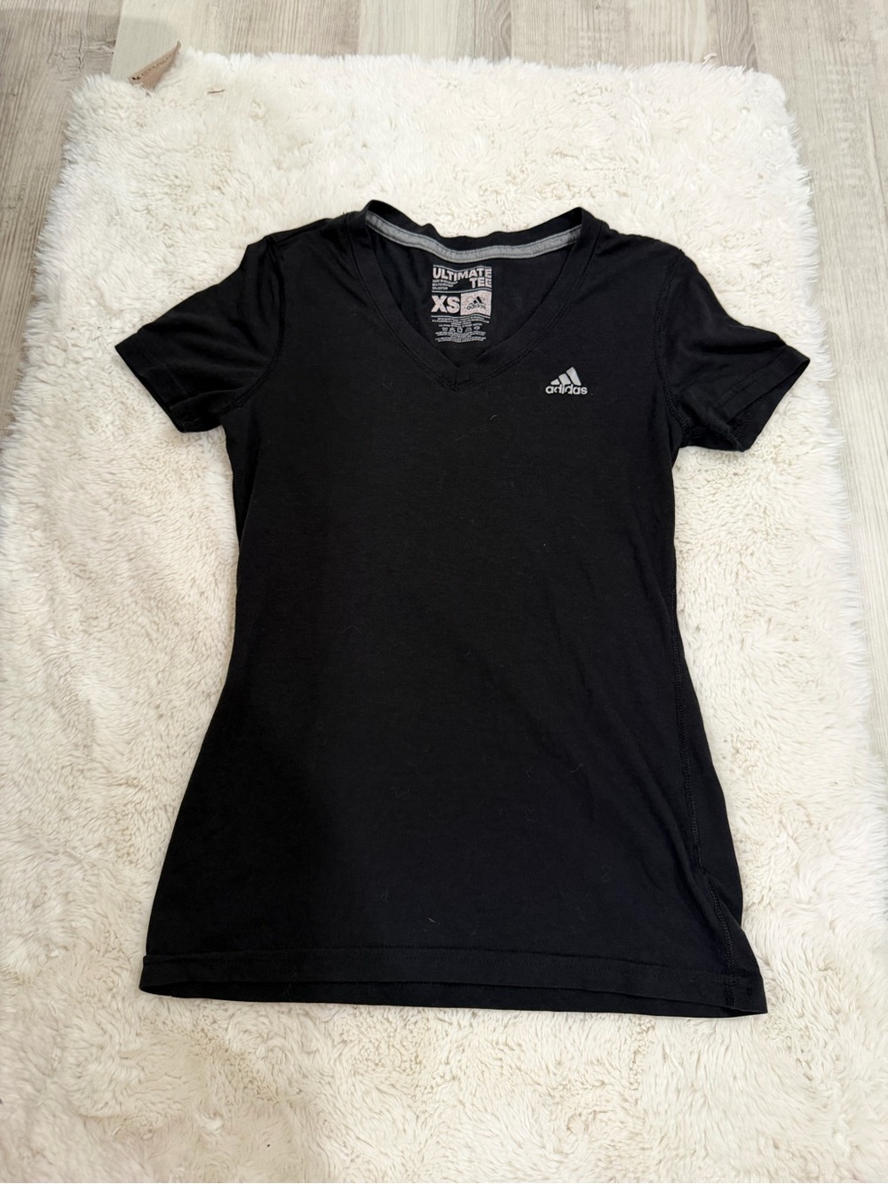 Adidas Women's Black V-Neck Top